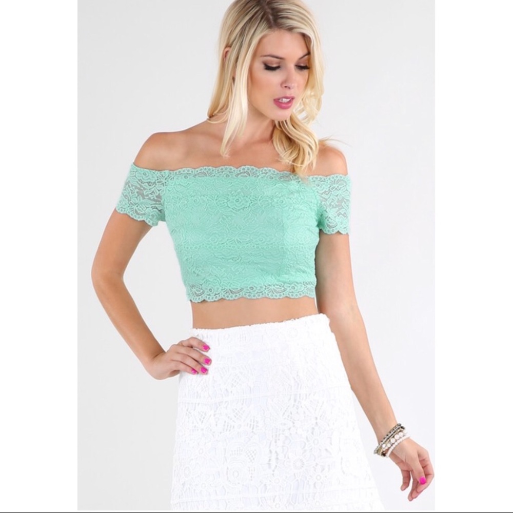 Lace Crop Top